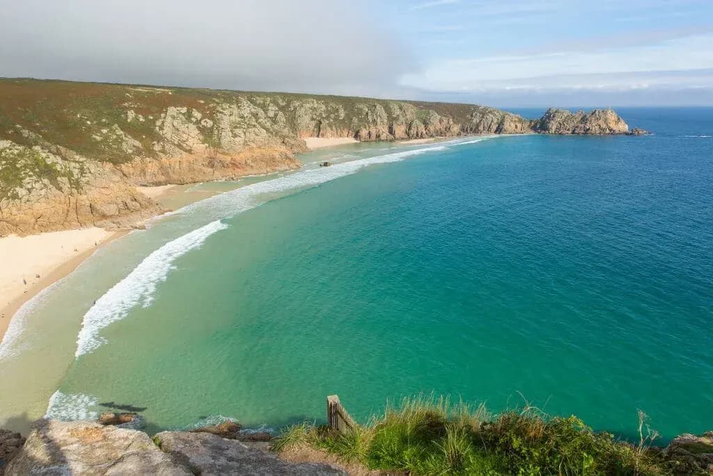 Porthcurno Beach Cornwall