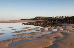 Summerleaze Beach And Headland At Bude, Cornwall
