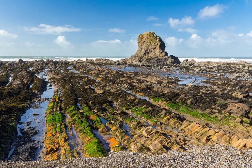 Widemouth Bay Cornwall England