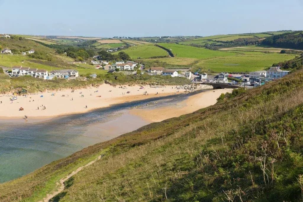 Mawgan Porth Beach, Cornwall