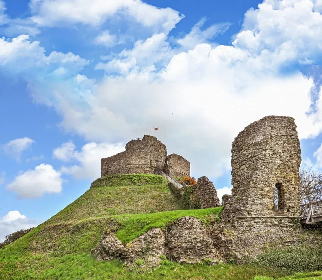 Launceston Castle - the most historically important castles in Cornwall