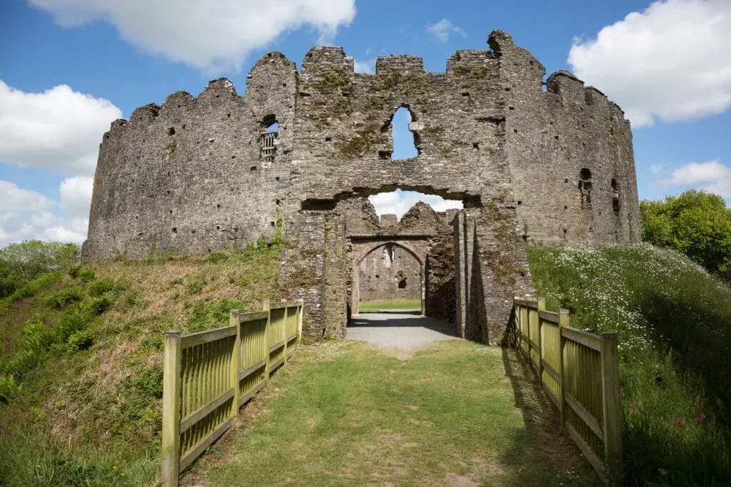 Restormel Castle near Lostwithiel, Cornwall